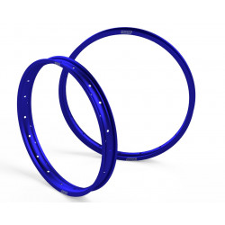 Front Rim + Rear Rim - 21 x 1.60 - 19 x 2.15 - Blue
