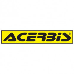 Autocollant Acerbis 14 cm - Jaune/Noir