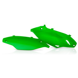 SIDE PANELS KAWASAKI KXF450 12-15 + 250 13-16 - GREEN