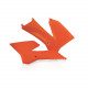 Ouies de radiateurs KTM SX 85 06-12 - Orange