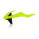 Ouies de radiateurs KTM EXC 17-18 + SX 16-18 - Jaune Fluo/Noir
