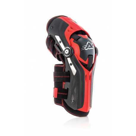 KNEE GUARDS GORILLA - BLACK/RED - ONE SIZE