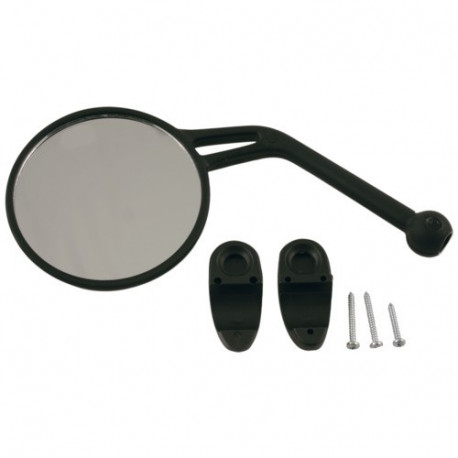 REAR VIEW MIRROR LEFT - BLACK