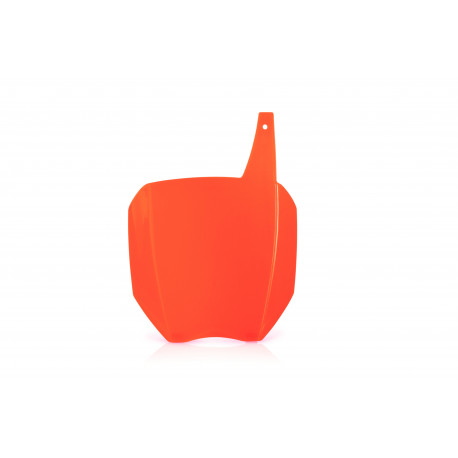 Mini plaque avant Autographe - Orange Fluo