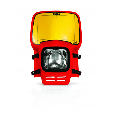 HEADLIGHT ELBA - RED