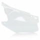SIDE PANELS HONDA CR125/250 00-01 - WHITE