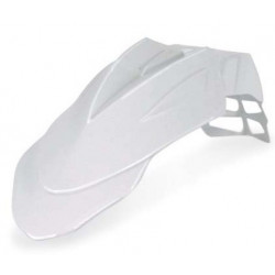 SUPERMOTARD FRONT FENDER - WHITE