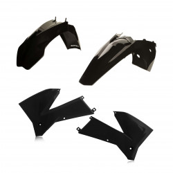 PLASTIC KIT KTM SX 125/250 05-06 + SXF 05-06 - BLACK
