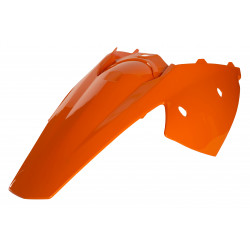 REAR FENDER + SIDE PANELS KTM EXC 04-07 - ORANGE