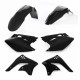 PLASTIC KIT KAWASAKI KXF450 06-08 - BLACK