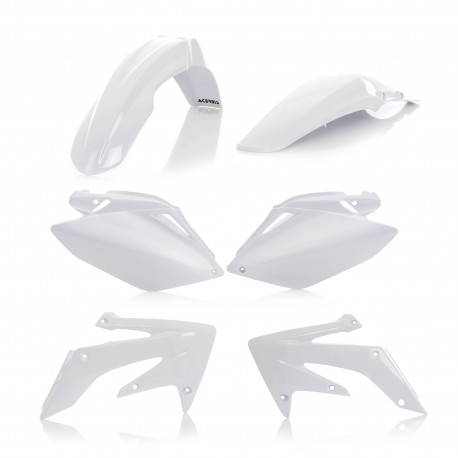 PLASTIC KIT HONDA CRF250 06-09 - WHITE