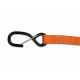 TIE DOWNS 25MM (2PCS.) - ORANGE