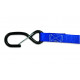 TIE DOWNS 25MM (2PCS.) - BLUE