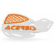 VENTED UNIKO HANDGUARDS - WHITE/ORANGE