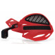 VENTED UNIKO HANDGUARDS - RED/BLACK