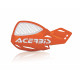 VENTED UNIKO HANDGUARDS - ORANGE/WHITE