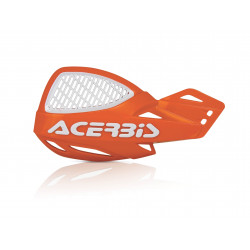 VENTED UNIKO HANDGUARDS - ORANGE/WHITE