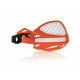 VENTED UNIKO HANDGUARDS - ORANGE/WHITE