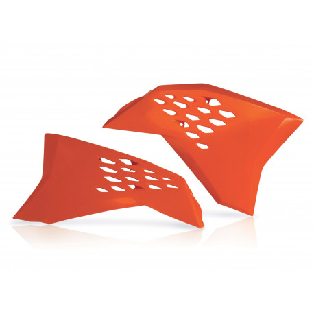 RADIATOR SCOOPS KTM EXC 08-11 + SX 07-11 - ORANGE
