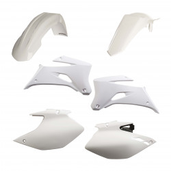 Kit Plastique Yamaha WRF250 07/13 + WRF 450 07/11 - Blanc