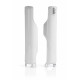 Protèges fourches Honda CR125/250 04-07 + CRF250 04-17 + CRF450 04-16 - Blanc