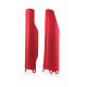 Protèges fourches Honda CR125/250 04-07 + CRF250 04-17 + CRF450 04-16 - Rouge