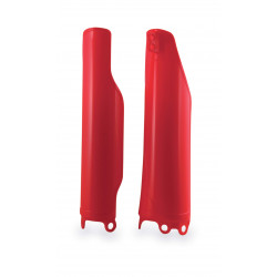 LOWER FORK COVER HONDA CR125/250 04-07 + CRF250 04-17 + CRF450 04-16 - RED