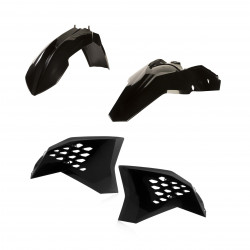 PLASTIC KIT KTM EXC 08-11 - BLACK