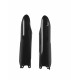 LOWER FORK COVER YAMAHA YZ 125/250 08-14 + YZF 08-09 - BLACK