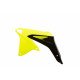 Ouies de radiateurs Suzuki RMZ450 08-17 - Jaune Fluo/Noir