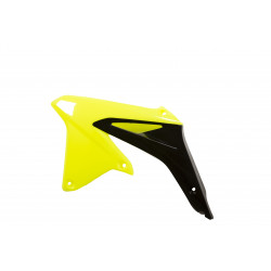 Ouies de radiateurs Suzuki RMZ450 08-17 - Jaune Fluo/Noir