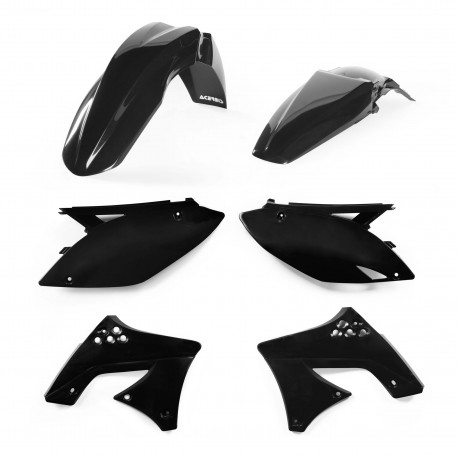 PLASTIC KIT KAWASAKI KXF250 09-12 - BLACK