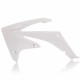 RADIATOR SCOOPS HONDA CRF250 10-13 + CRF450 09-12 - WHITE