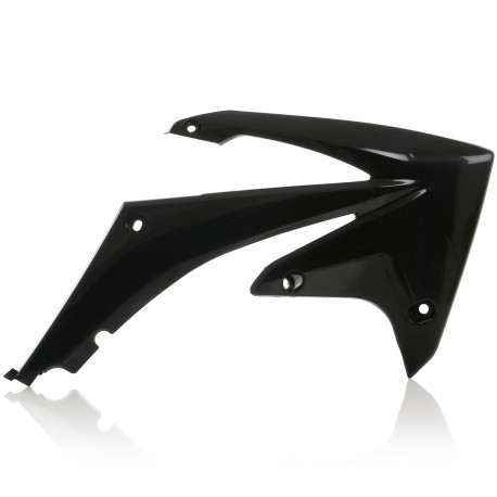 RADIATOR SCOOPS HONDA CRF250 10-13 + CRF450 09-12 - BLACK