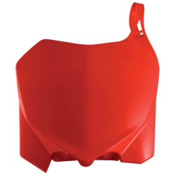 Plaque Avant Honda CRF250 10-13 + CRF450 09-12 - Rouge