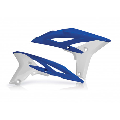 RADIATOR SCOOPS YAMAHA YZF250 10-13 - BLUE/WHITE