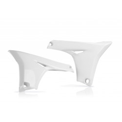 RADIATOR SCOOPS LOWER PART YAMAHA YZ 450 10/13 - WHITE