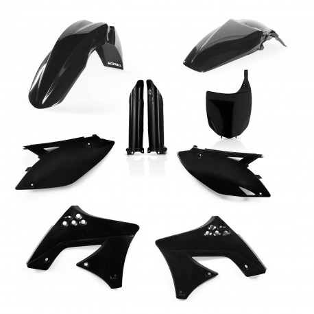 Full Kit Plastique Kawasaki KXF250 09/12 - Noir