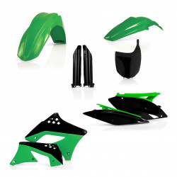 FULL PLASTIC KIT KAWASAKI KXF250 09/12 - REPLICA 2010