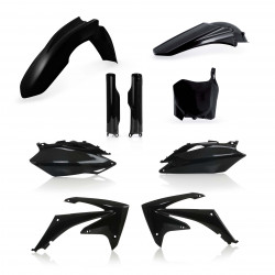 Full Kit Plastique Honda CRF250 2010 + CRF450 09-10 - Noir