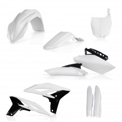 Full Kit Plastique Yamaha YZF250 10-13 - Blanc/Noir