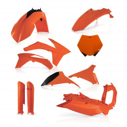 FULL PLASTIC KIT KTM SXF 11/12 + SX 12 - ORANGE