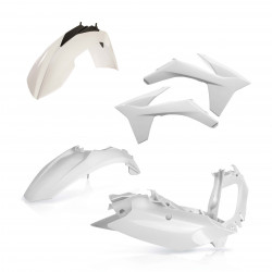 PLASTIC KIT KTM SXF 11/12 + SX 11/12 - WHITE
