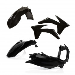 PLASTIC KIT KTM SXF 11/12 + SX 11/12 - BLACK