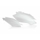Plaques Latérales Honda CRF250 11-13 + CRF450 11-12 - Blanc