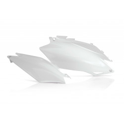 Plaques Latérales Honda CRF250 11-13 + CRF450 11-12 - Blanc