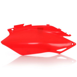 Plaques Latérales Honda CRF250 11-13 + CRF450 11-12 - Rouge