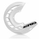 X-BRAKE FRONT DISC COVER - WHITE