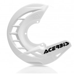 X-BRAKE FRONT DISC COVER - WHITE