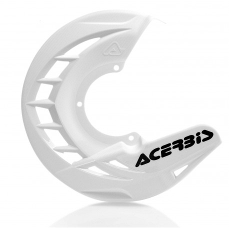 X-BRAKE FRONT DISC COVER - WHITE